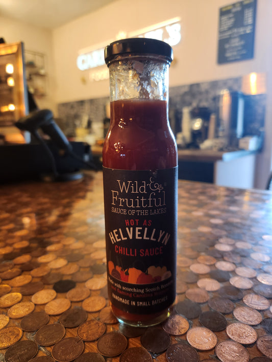 Hot as Helvellyn Chilli sauce