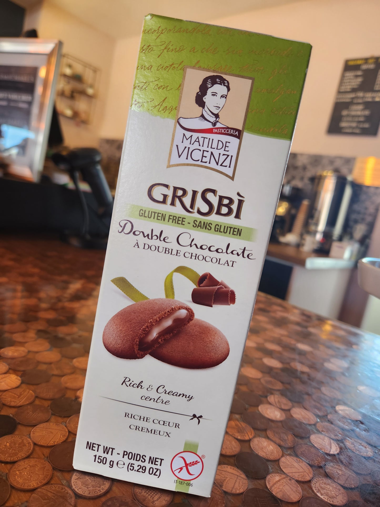 Chocolate Gluten Free Biscuits 150g by Grisbi