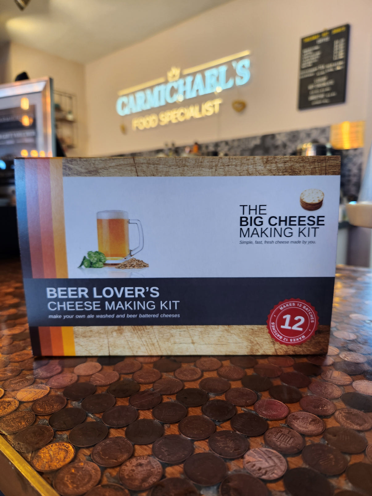 The Beer Lover’s Cheese Making Kit Carmichael's food specialist