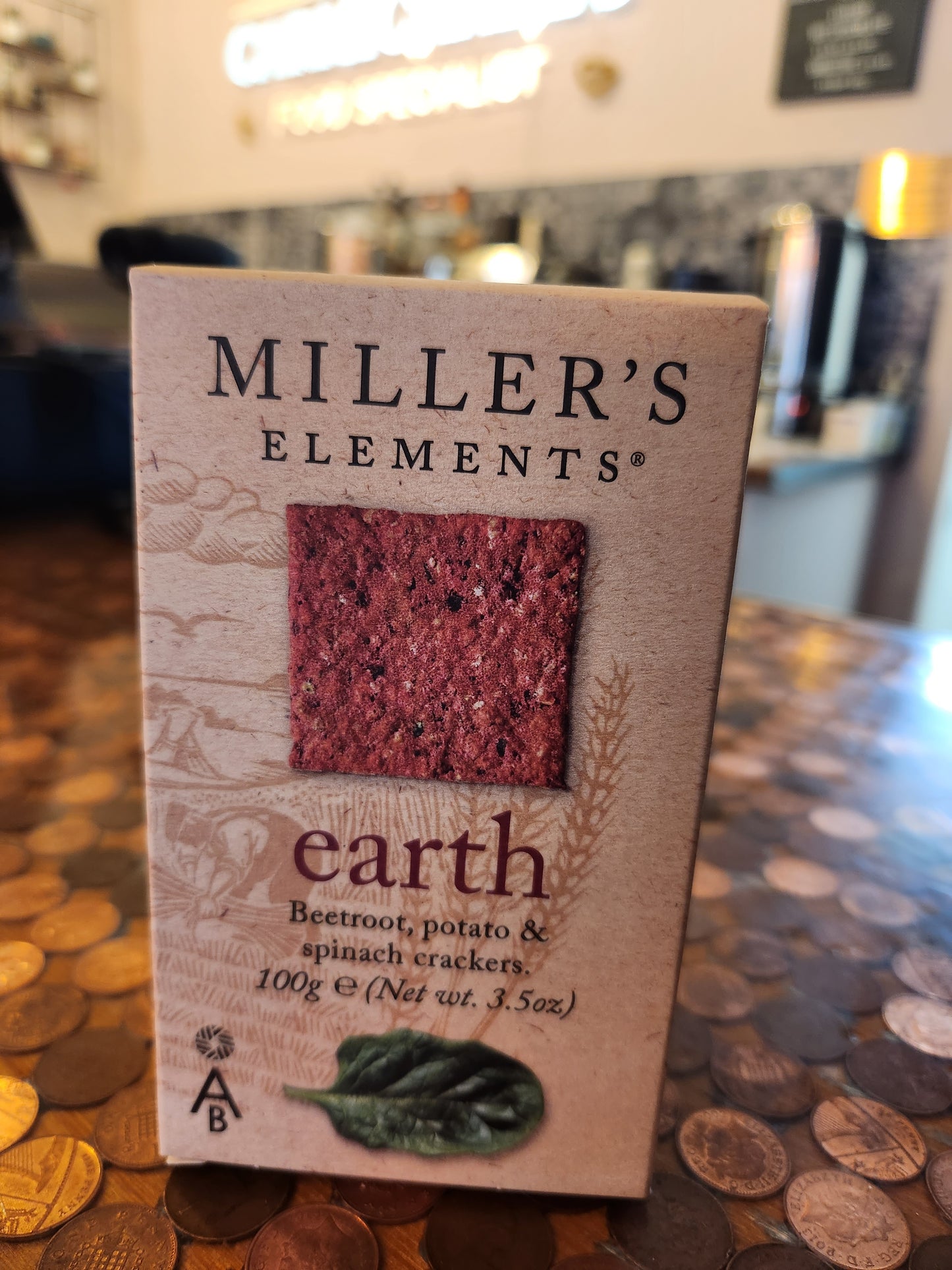 Miller's Elements Earth Crackers100g