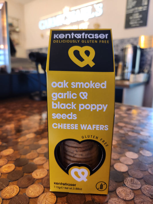 Kent & Fraser ~ Gluten Free - Garlic & Poppy Seeds