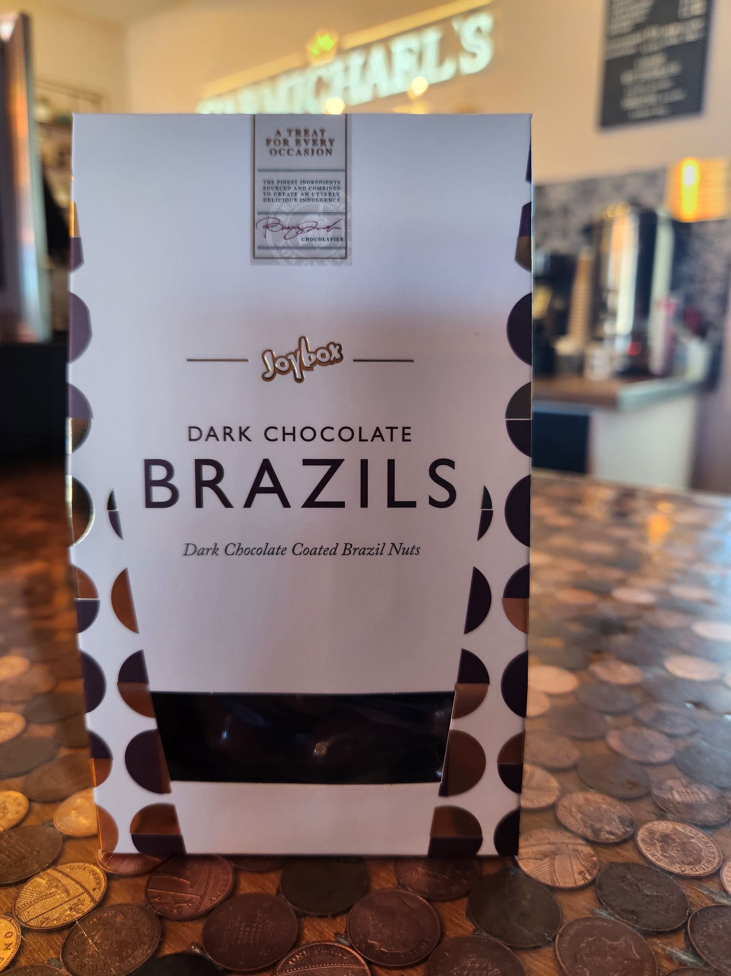 DARK CHOCOLATE BRAZIL NUTS