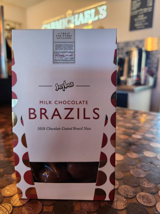 Joybox Milk Chocolate Brazil Nuts 150g